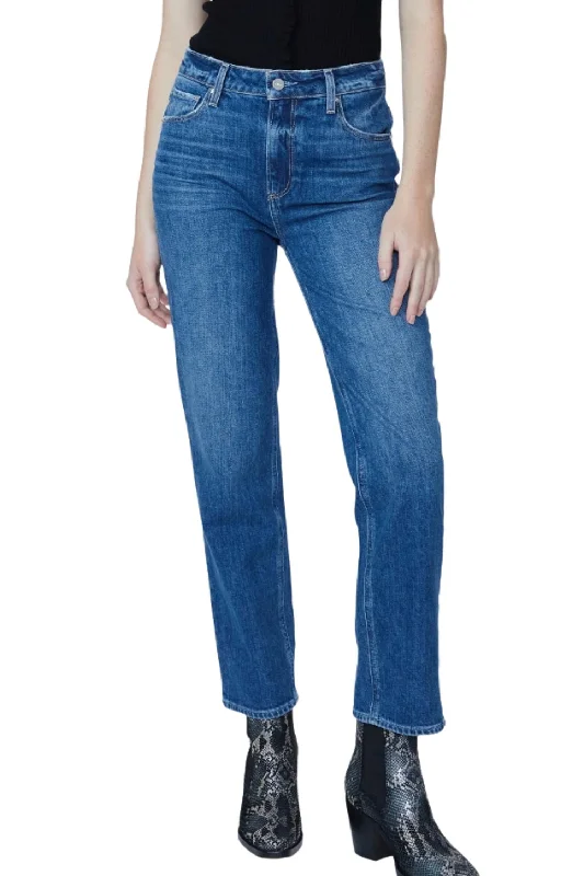 Sarah Straight Leg Jean In Blaine Fashionable Straight Fit Denim