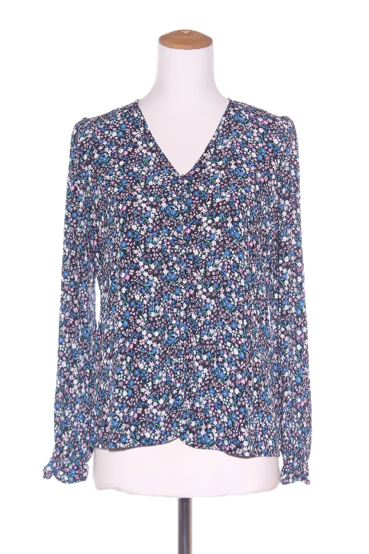 JEANSWEST - Pretty floral button up blouse! 10-12 Bell Sleeve Blouse