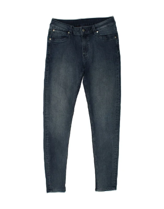 CHEAP MONDAY Womens Skinny Jeans W30 L29 Blue Cotton Trendy Colored Denim Jeans