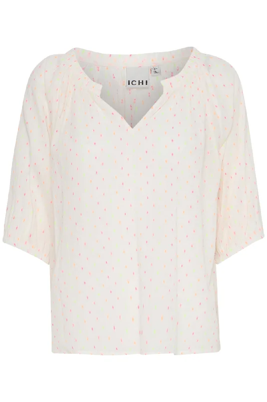 Fivola Short Sleeve Blouse Sleeveless Chiffon Blouse