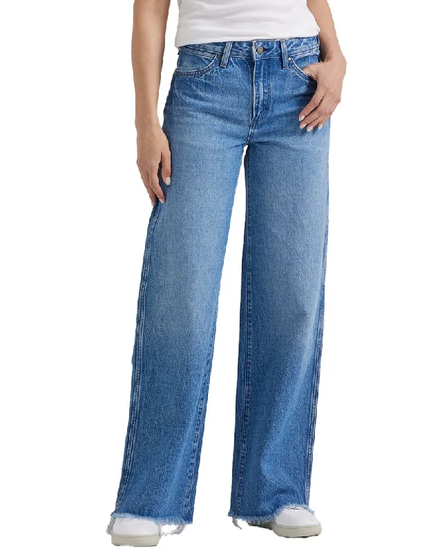 Wrangler Worldwide Shallows Wide Leg Jean Cozy Stretch High-Waist Jeans
