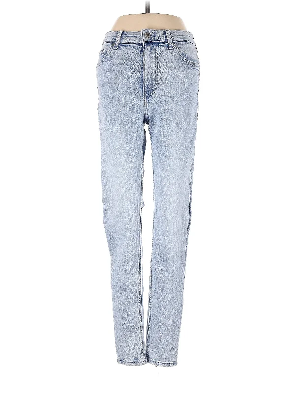 Jeans Fashionable Raw Edge Jeans