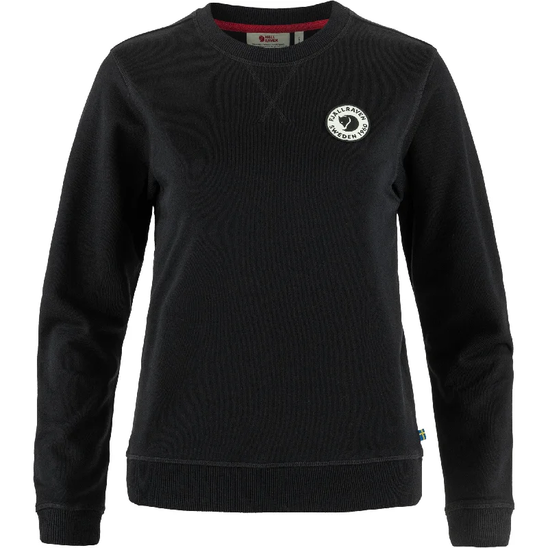Women's 1960 Logo Badge Sweater Knit Fabric Woven Fabric Fleece Fabric
