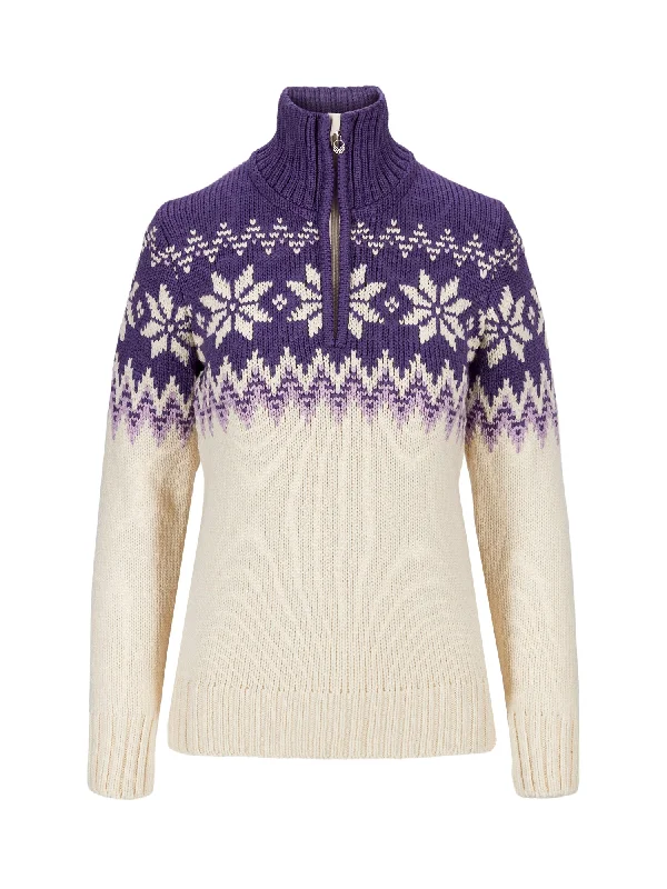 Women's Myking Merino Wool Sweater (Past Season) Spandex Blend Rayon Blend Denim Blend