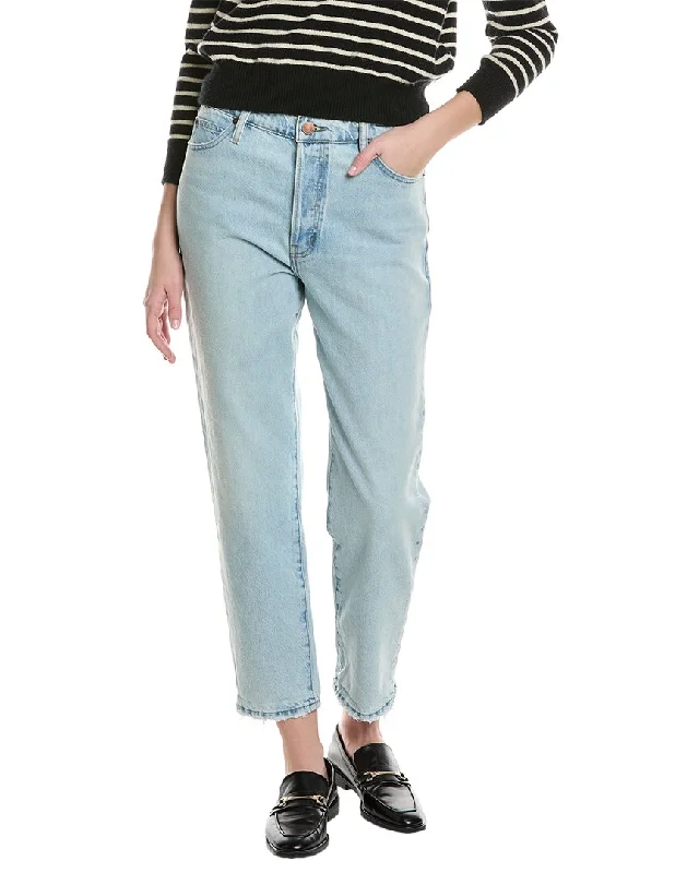 FRAME Denim Le Mec Slim Straight Jean Trendy Pleated Waist Jeans