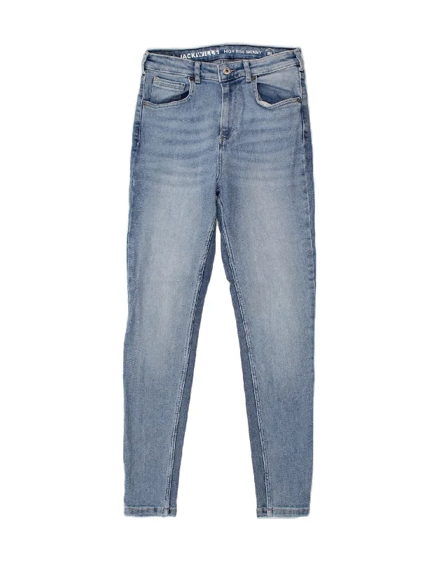 JACK WILLS Womens High Rise Skinny Jeans W28 L29 Blue Cotton Comfortable Boyfriend Jeans JACK WILLS Womens High Rise Skinny Jeans W28 L29 Blue Cotton Comfortable Boyfriend Jeans