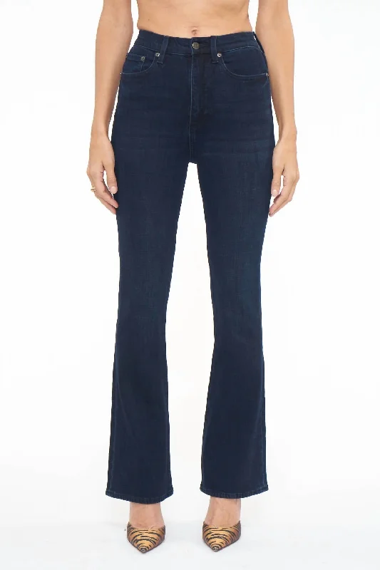 Dana High Rise Boot Jeans In Joyride Comfortable Boyfriend Jeans