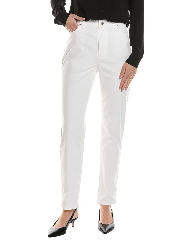 EILEEN FISHER High-Waist Slim Jean Cozy Relaxed Fit Jeans
