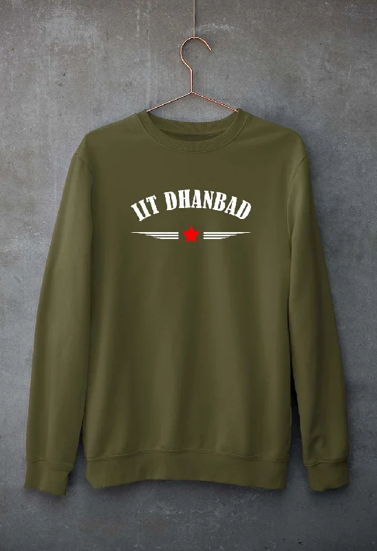 IIT Dhanbad Unisex Sweatshirt for Men/Women Hoodie with Zipper Versatile Modern