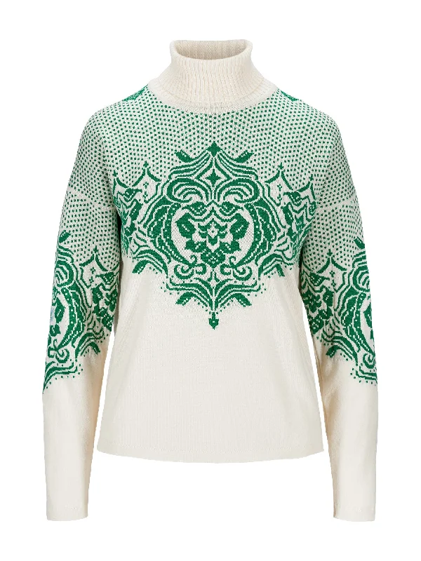 Women's Rosendal Sweater (Past Season) Wool Fabric Cashmere Fabric Tweed Fabric