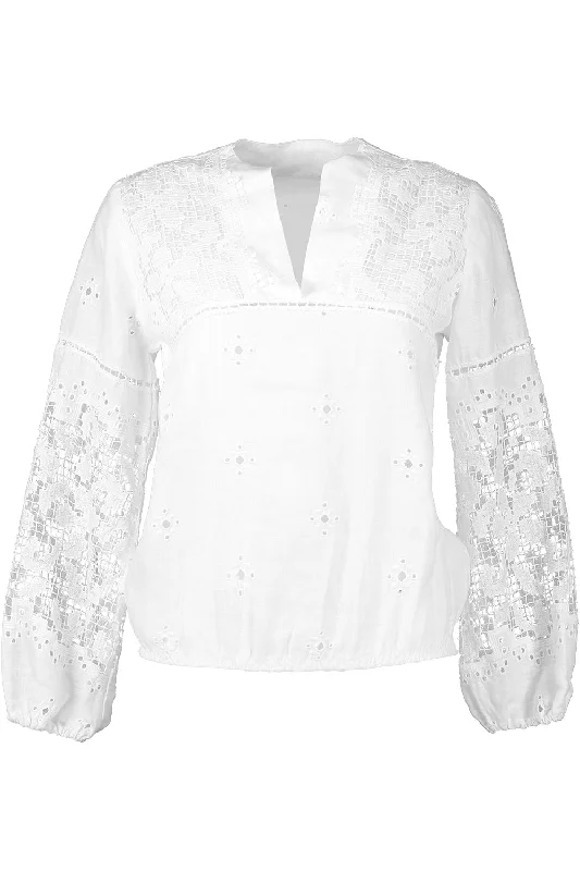 Corallo Blouse Silky Draped Blouse