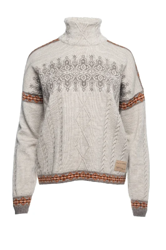 Women's Aspoy Lightweight Wool Sweater Modern Contemporary Chic