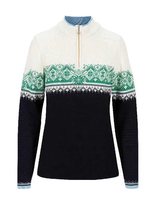 Women's Moritz Sweater (Past Season) Turtle Neck Boat Neck Asymmetrical Neck