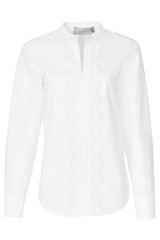 Georgina Blouse Feminine Puff Blouse