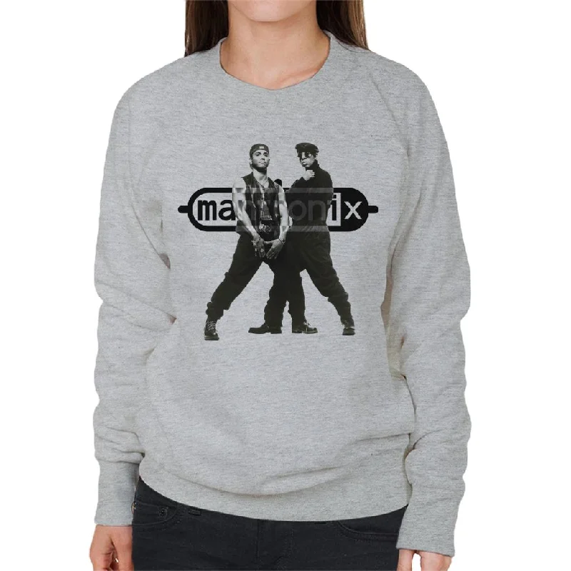 Mantronix Duo Shot Women's Sweatshirt Hoodie with Logo Branding Identity