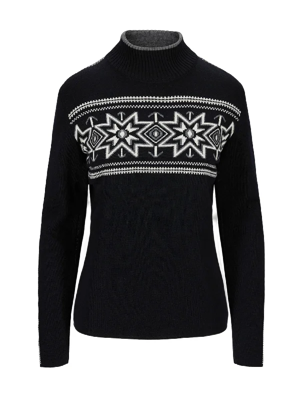 Women's Tindefjell Merino Sweater (Past Season) Bright Pastel Dark