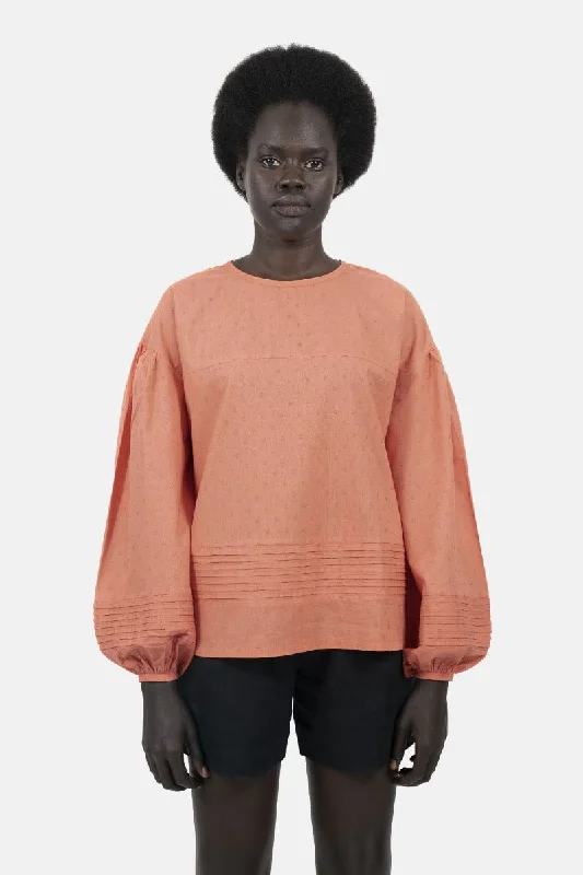 Strasbourg  - Spring Summer Blouse - Peonidin Slim Fit Blouse