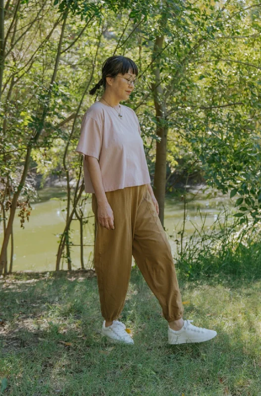 Day Lantern Pant - Antique Bronze Comfortable Denim Leggings