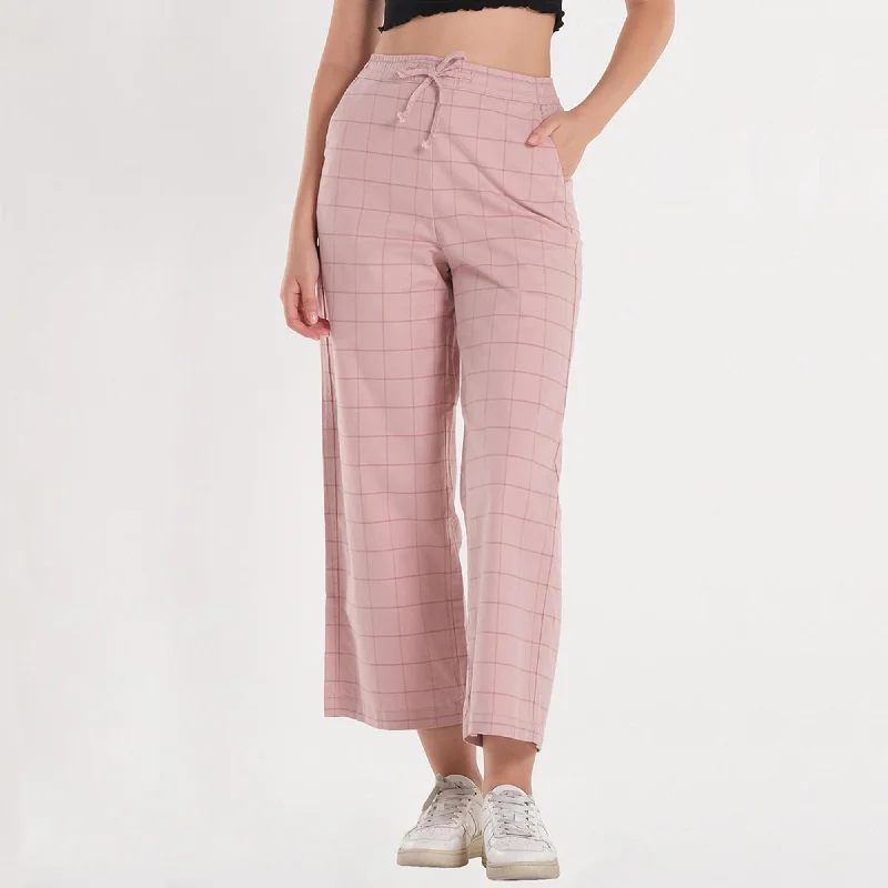 WOMENS WIDE LEG STRAIGHT PANTS Comfy Cargo Trousers