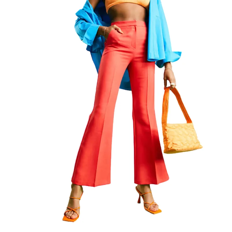 ASOS - Slim flare Pants Comfortable Jogger Trousers