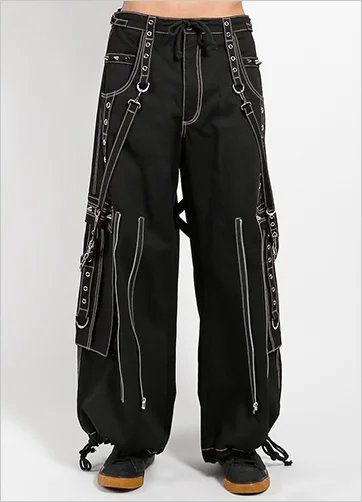SKULL BACK AND PANT Soft Stretch Trousers