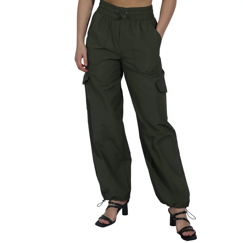 A NEW DAY - High Waisted Cargo Pant Comfortable Denim Leggings