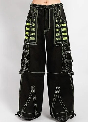 ELECTRO PANT - BLK/YELL Modern Stretch Trousers