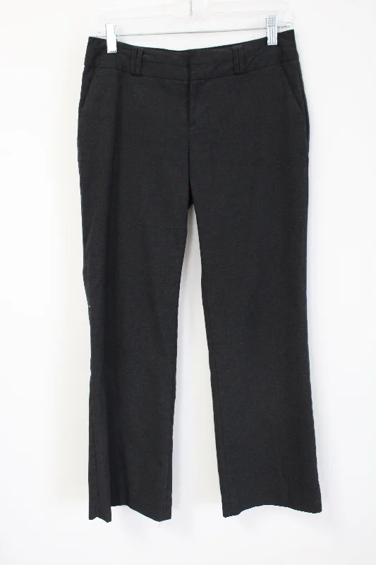 Banana Republic Charcoal Jackson Fit Dress Pant | 2 Stylish Slim Trousers