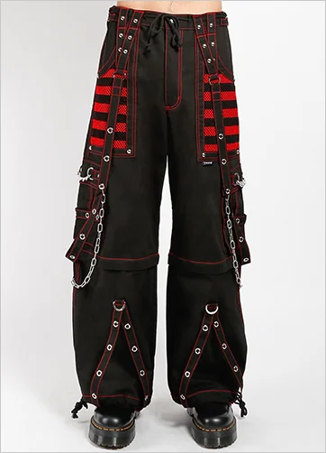 ELECTRO PANT - BLK/RED Lightweight Jogger Pants