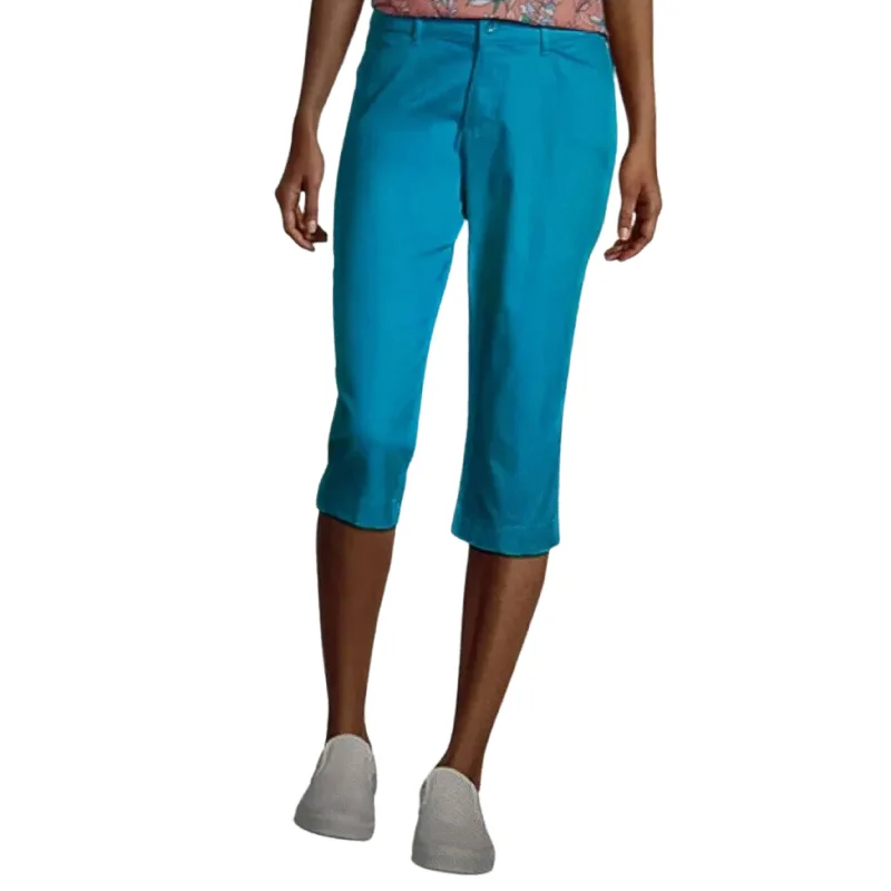 ST.JOHN'S BAY - Capri Pants Relaxed Fit Trousers