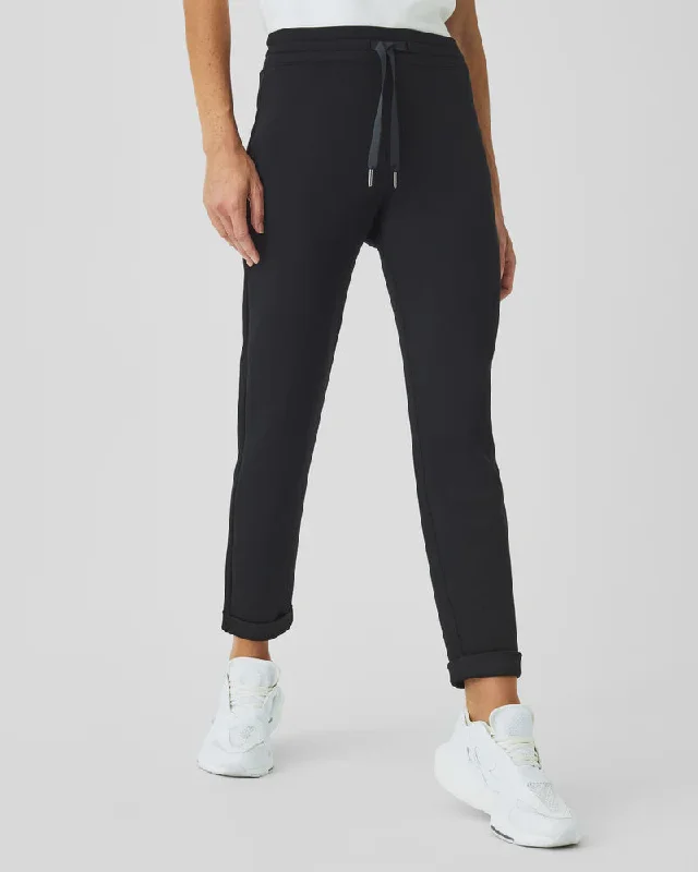 SPANX AirEssentials Tapered Pant | Very Black Modern Bootcut Pants