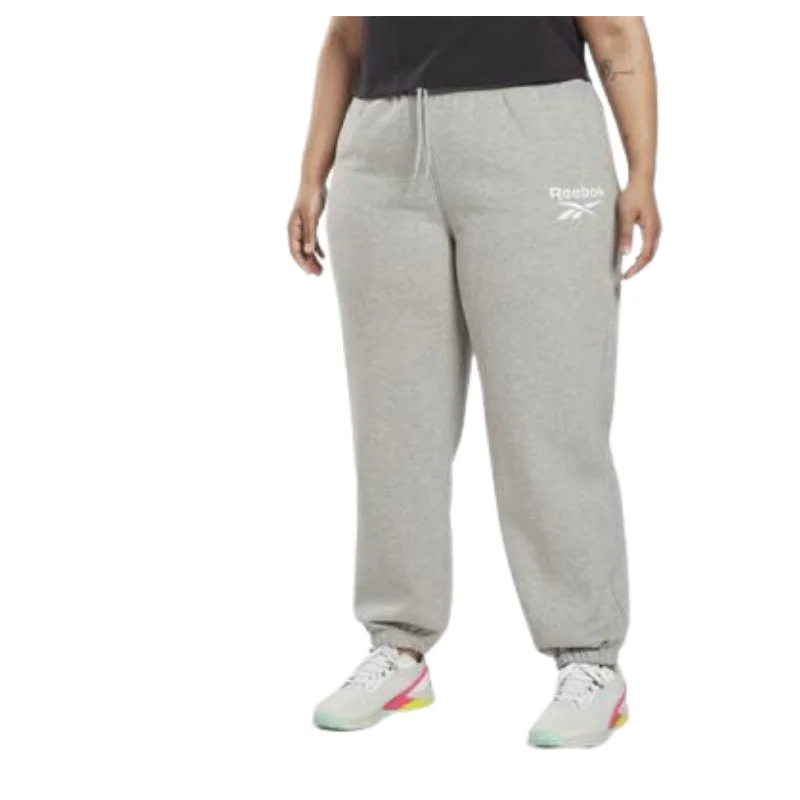 REEBOK - Plus Fleece Lined Training Jogger Pants High-Waist Jeans