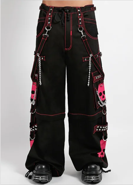 SUPER SKULL PANT - PINK Stylish Harem Pants