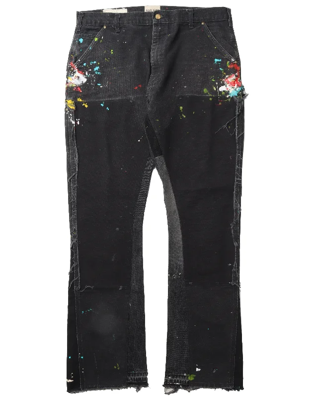 La Flare Double Knee Pant Comfortable Jogging Pants