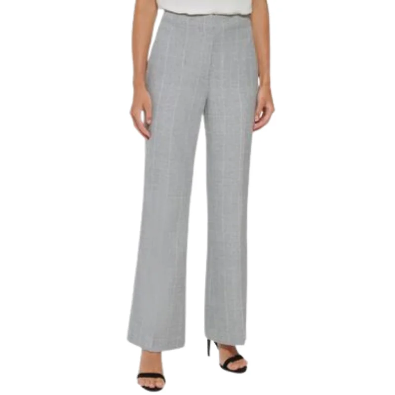DKNY - High-Rise Formal Wide Leg Pants Relaxed High-Waist Trousers