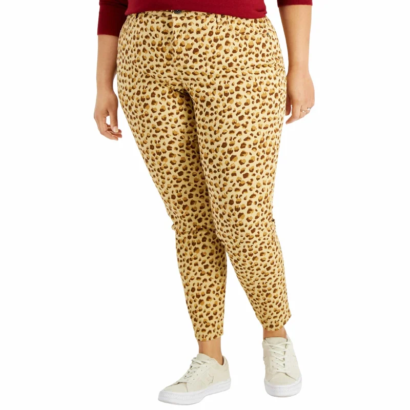 STYLE & CO. - Curvy-Fit Skinny Printed Pants Classic Bootcut Trousers