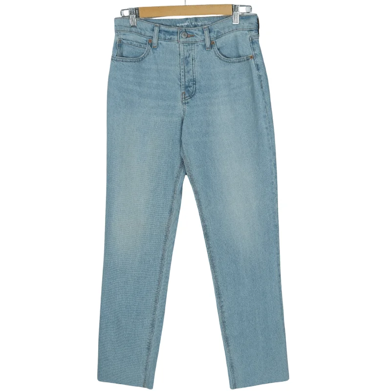 OLD NAVY - High rise straight denim pants Warm Wool Trousers