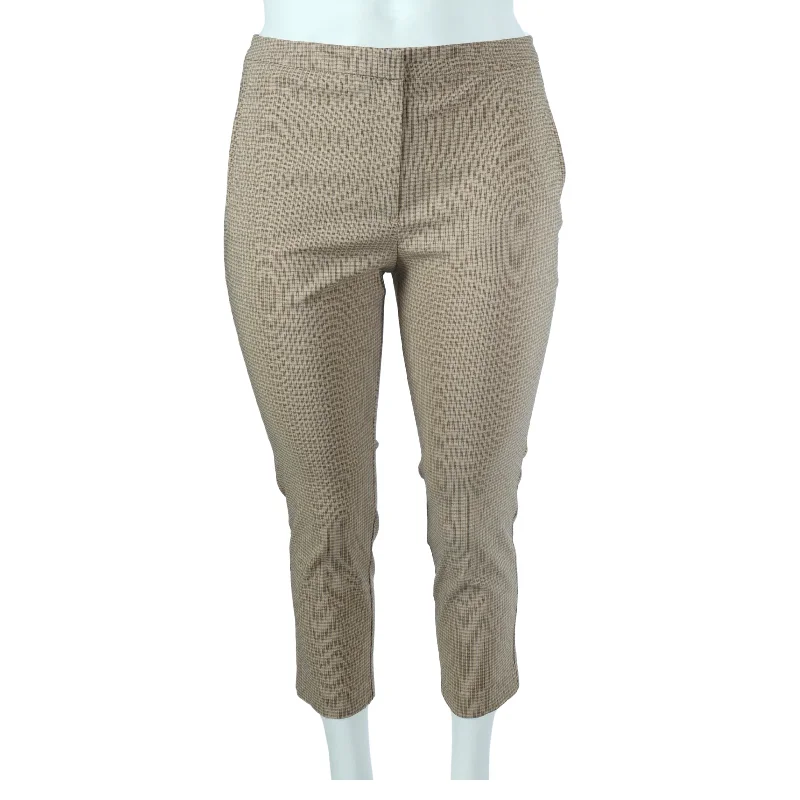 WORTHINGTON - Plaid Classic Pants Relaxed Casual Leggings