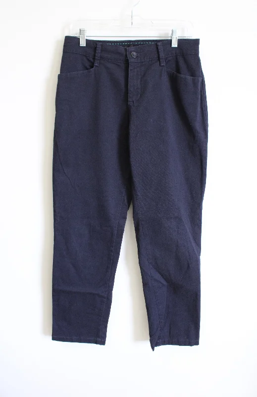 Lee Relaxed Fit Navy Blue Khaki Pant | 8 Classic Straight-Leg Pants