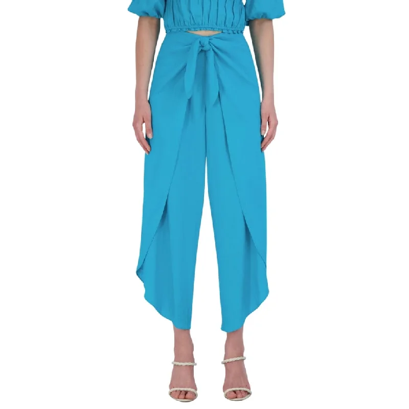 ORIGINAL - Tie-Waist Wide-Leg Pants Fashionable Work Pants