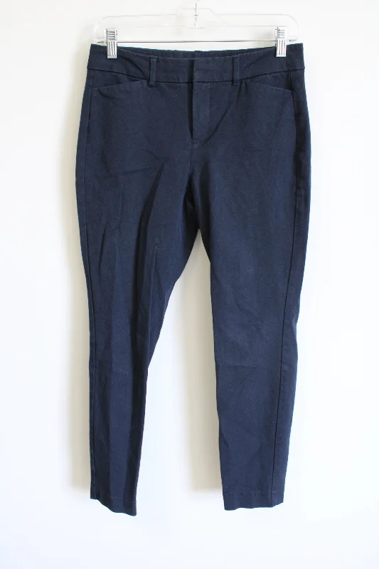 Old Navy Pixie High Rise Navy Blue Pant | 4 Stylish Paperbag Waist Pants