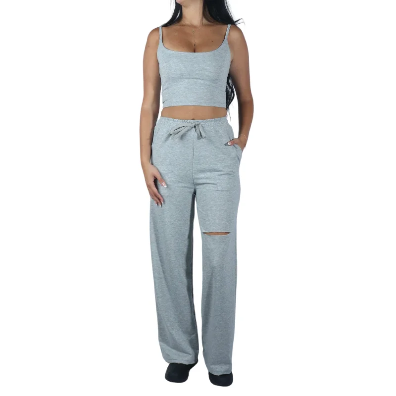 Set Includes Top With Pant Comfy Cargo Trousers