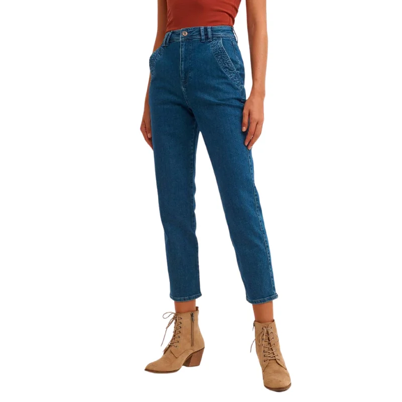 OXXO - Straight leg denim pants Comfy Cargo Trousers