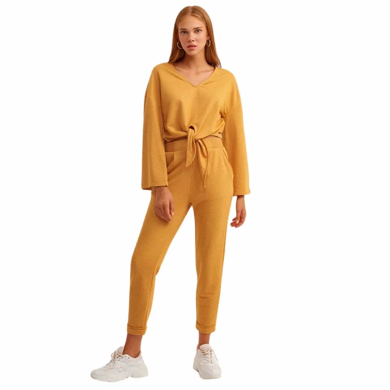 OXXO - Pleated Pants Slim Fit Casual Pants