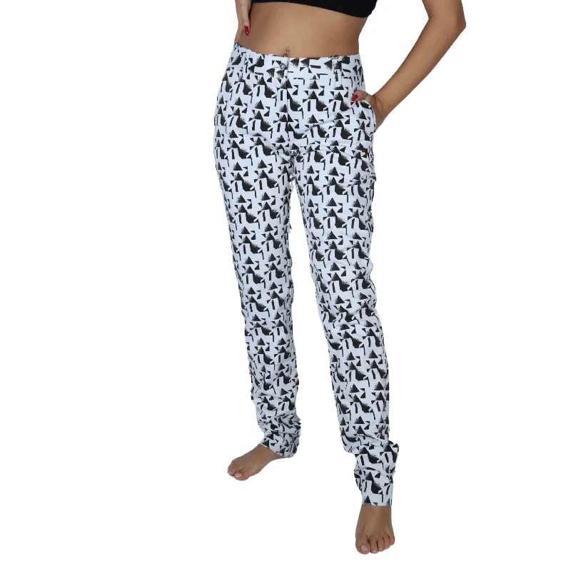 PUMA - Printed Straight leg pants Fashionable Sporty Pants