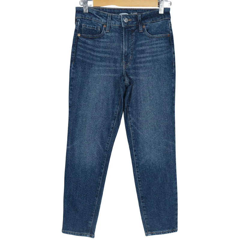 OLD NAVY - Straight high rise denim pants Comfortable Wide-Leg Pants