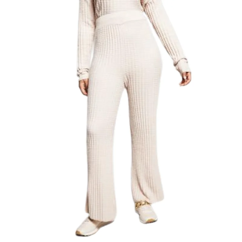 INC -  Bonet Wide-Leg Knit Pants Trendy High-Waist Trousers