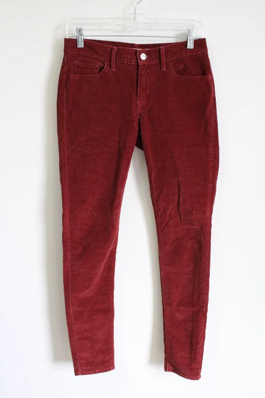 Levi Strauss 710 Super Skinny Rust Corduroy Pants | 28 Casual Plaid Pants