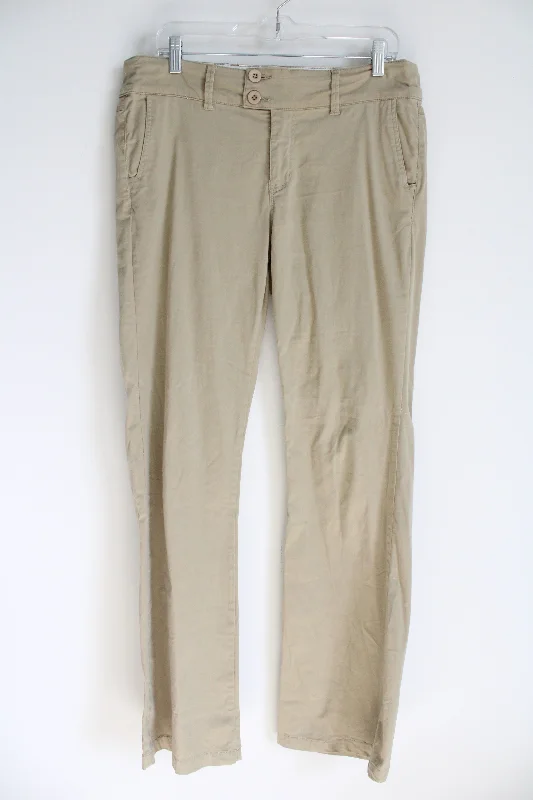Department Of Peace Tan Chino Pants | 10 Comfy Zip-Up Pants