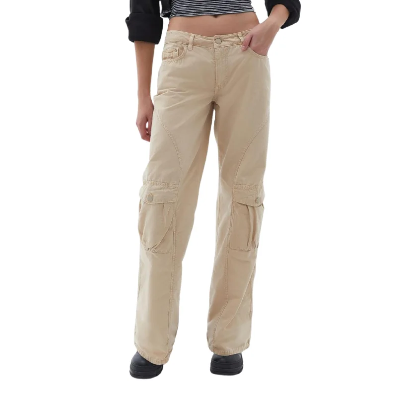OXXO - Low Rise Baggy Fit Cargo Pants Chic Capri Pants